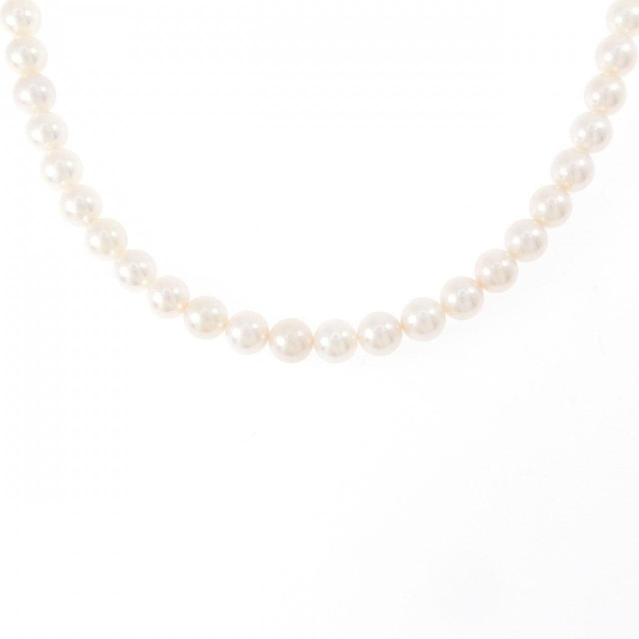 シルバークラスプ アコヤパール ネックレス 6-6.5mm