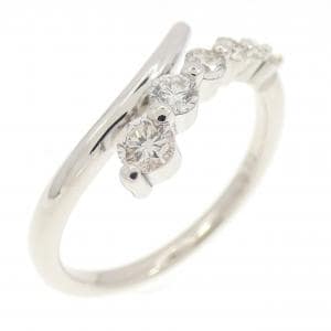 K18WG ダイヤモンド リング 0.30CT