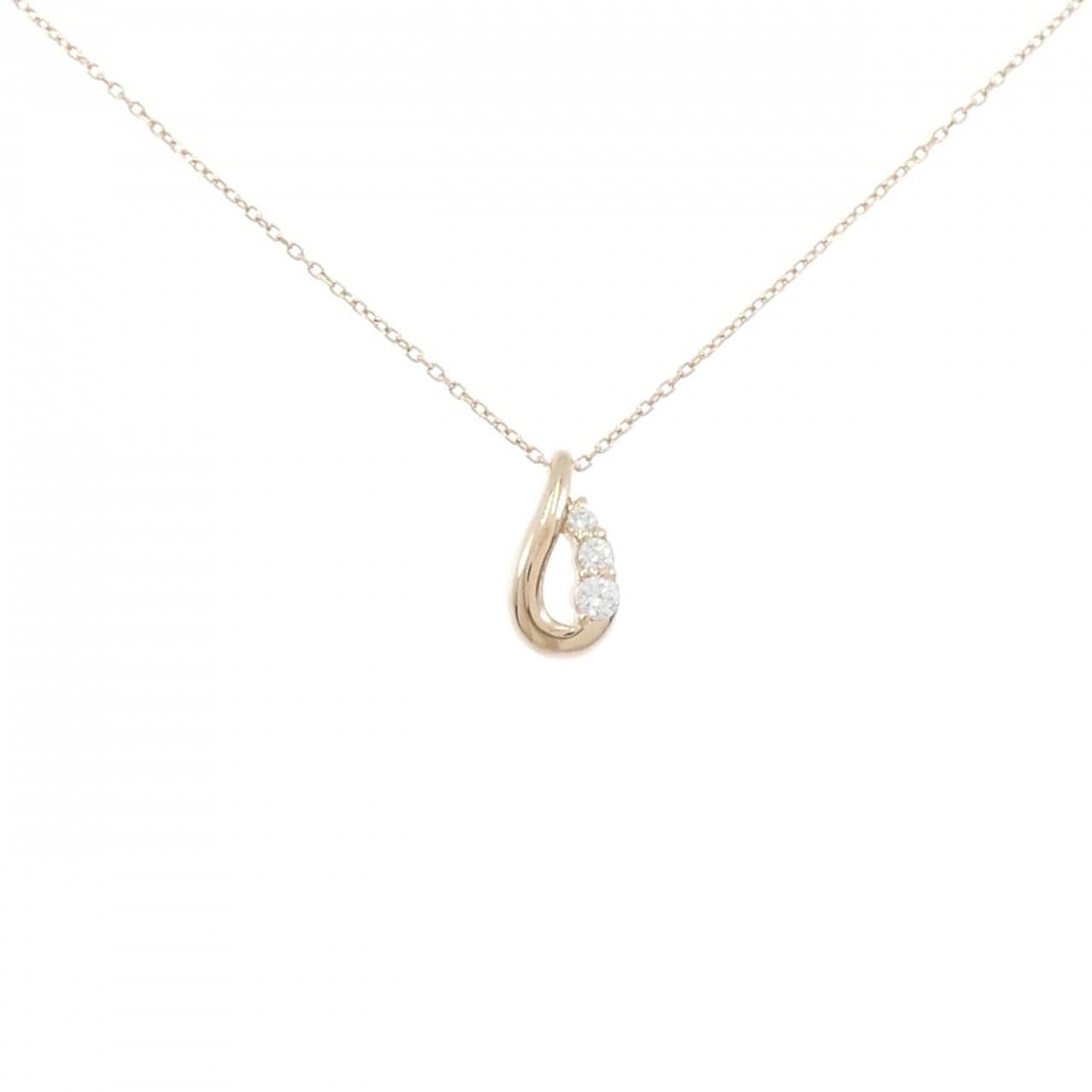 4゜C ダイヤモンド ネックレス