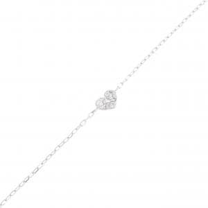 K10WG ハート キュービック ブレスレット