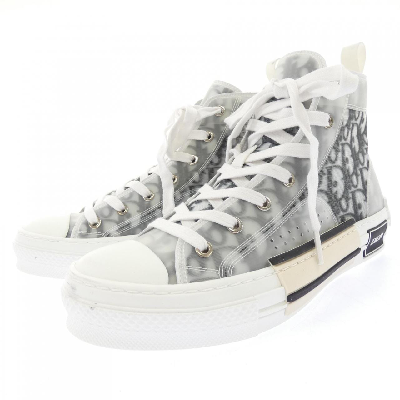 ディオール DIOR B23 ハイトップ ディオール オブリーク キャンバス 3SH118YJP スニーカー