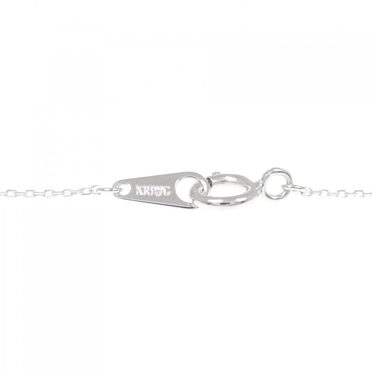 K18WG ダイヤモンド ネックレス 0.30CT