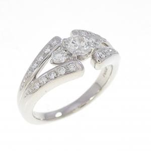 PT900 ダイヤモンド リング 0.312CT G SI2 ファンシーカット