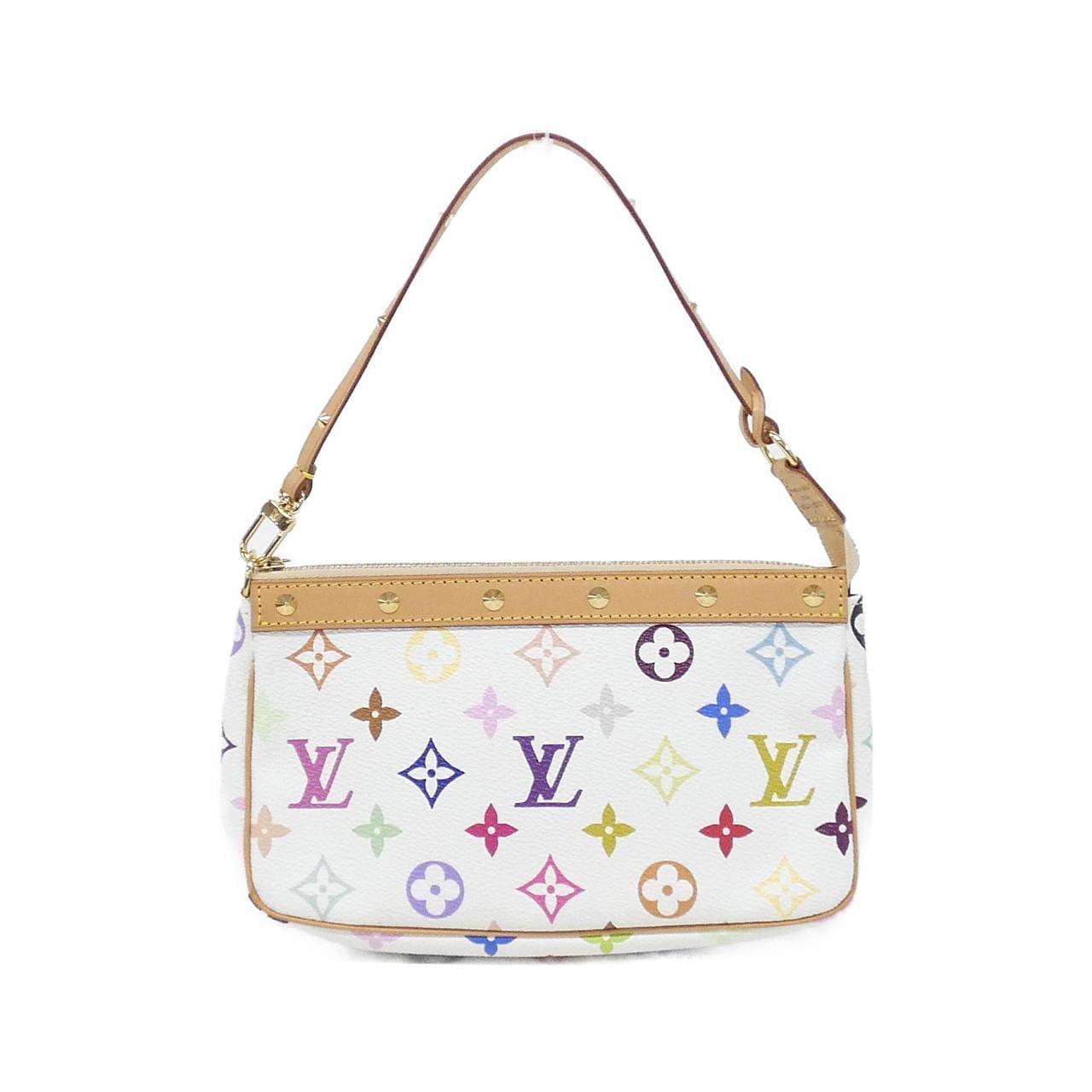 【ヴィンテージ】ルイヴィトン マルチカラー ポシェット アクセソワール M92649 アクセサリーポーチ