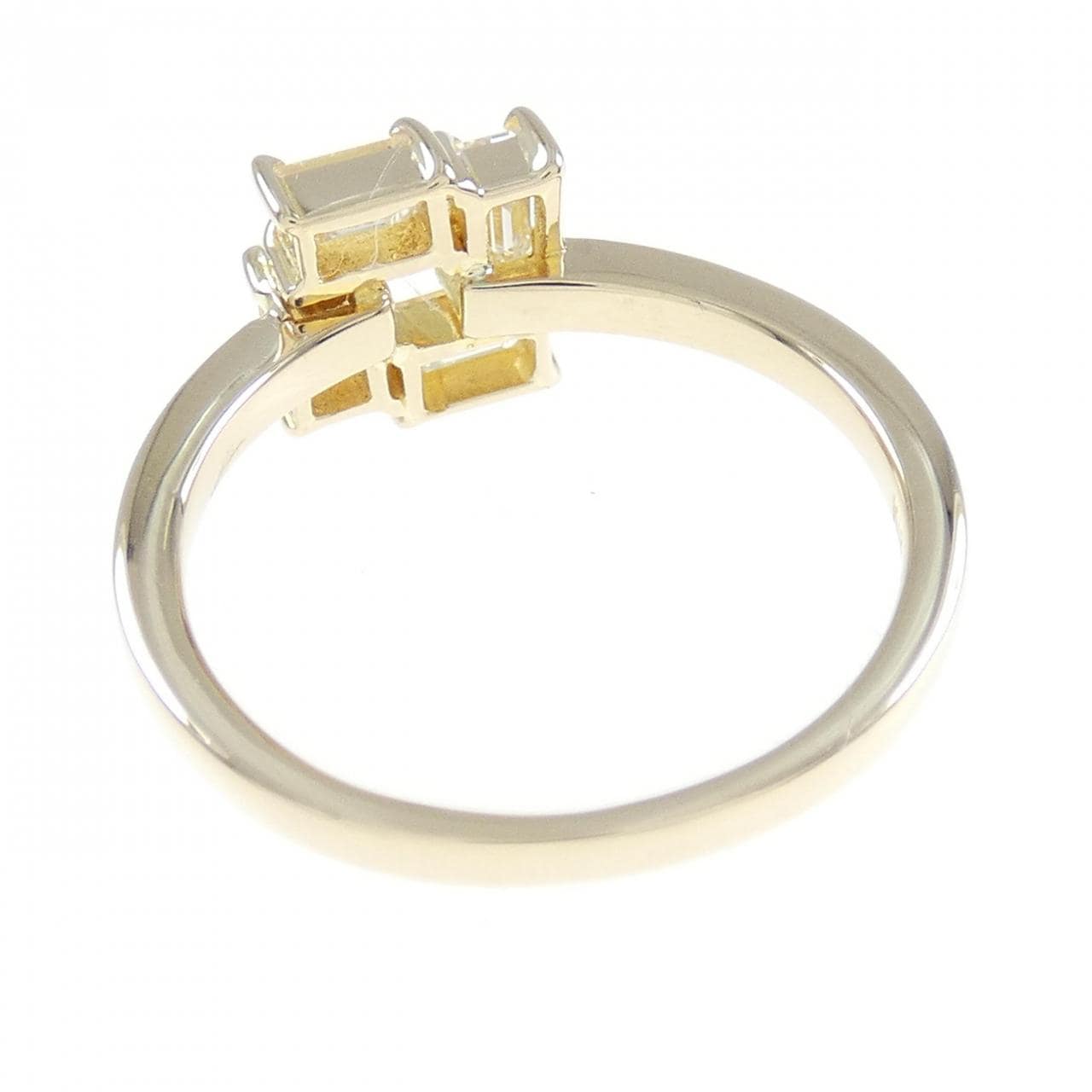K18YG ダイヤモンド リング 0.61CT