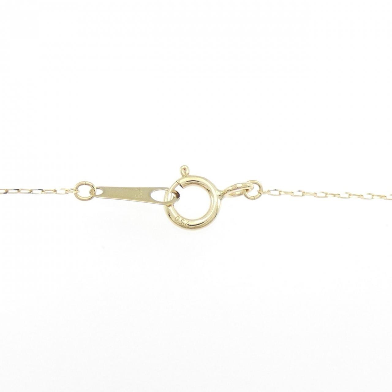 【リメイク】K18YG ダイヤモンド ネックレス 0.30CT