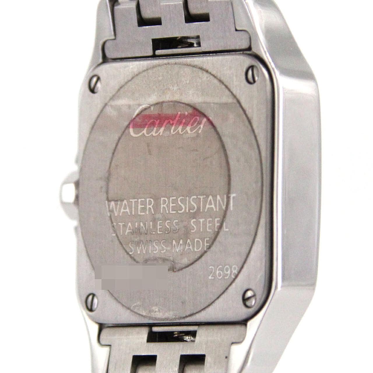 カルティエ サントスドゥモワゼルSM W25075Z5 SS クォーツ