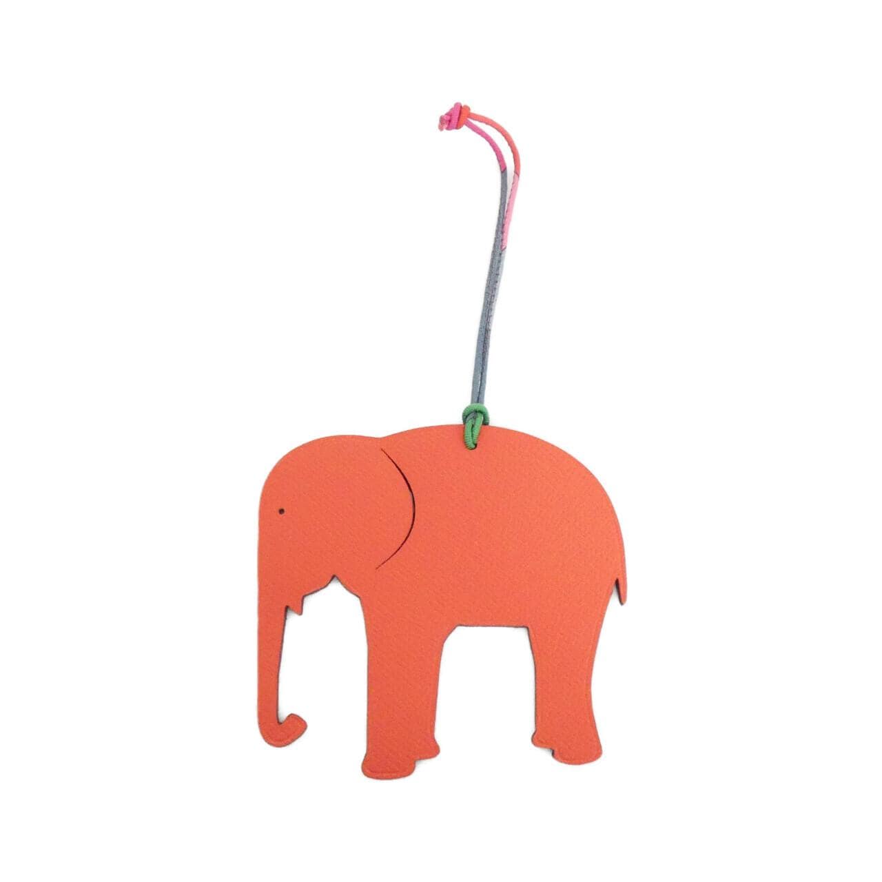 エルメス ELEPHANT 1053018 バッグチャーム