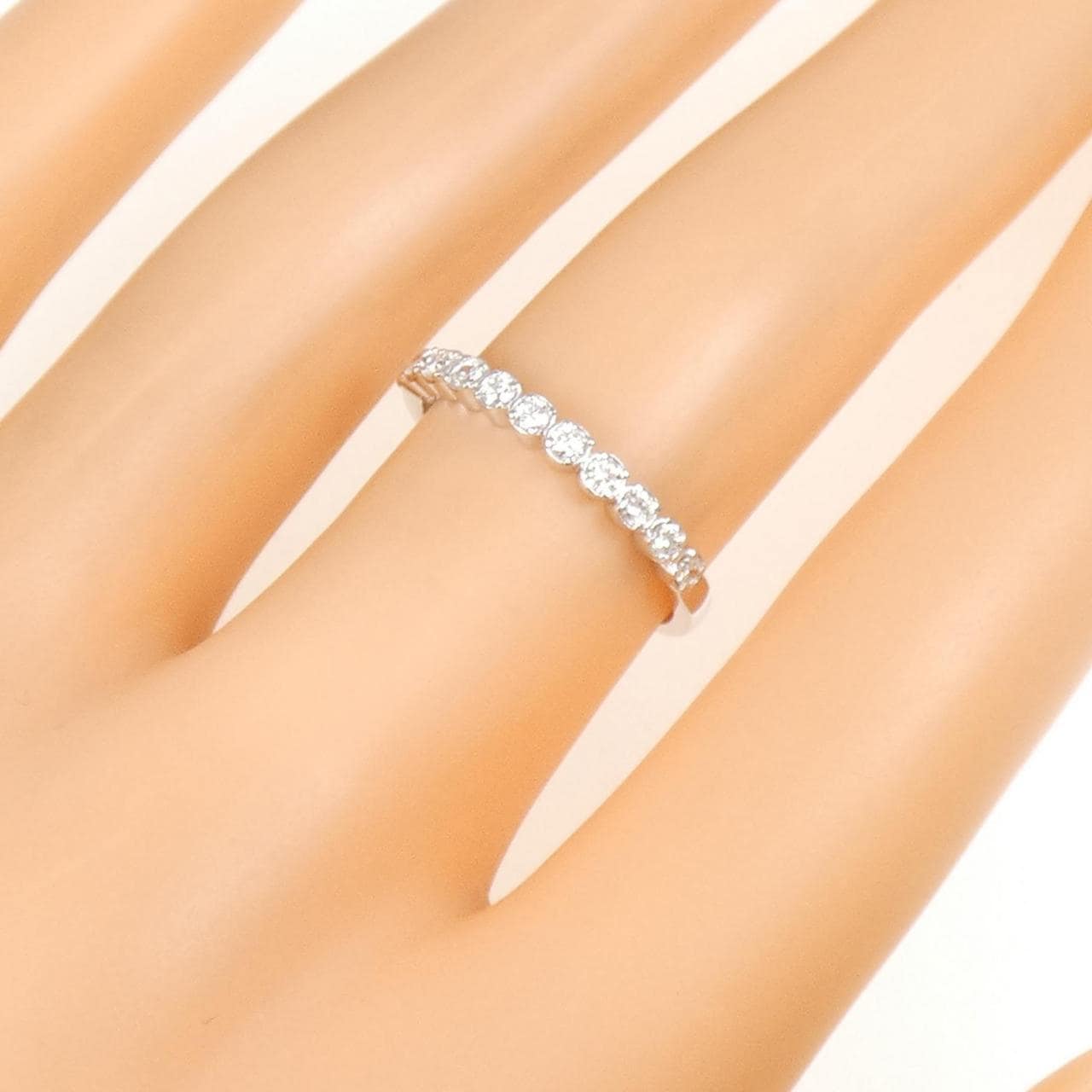 K18WG ダイヤモンド リング 0.20CT