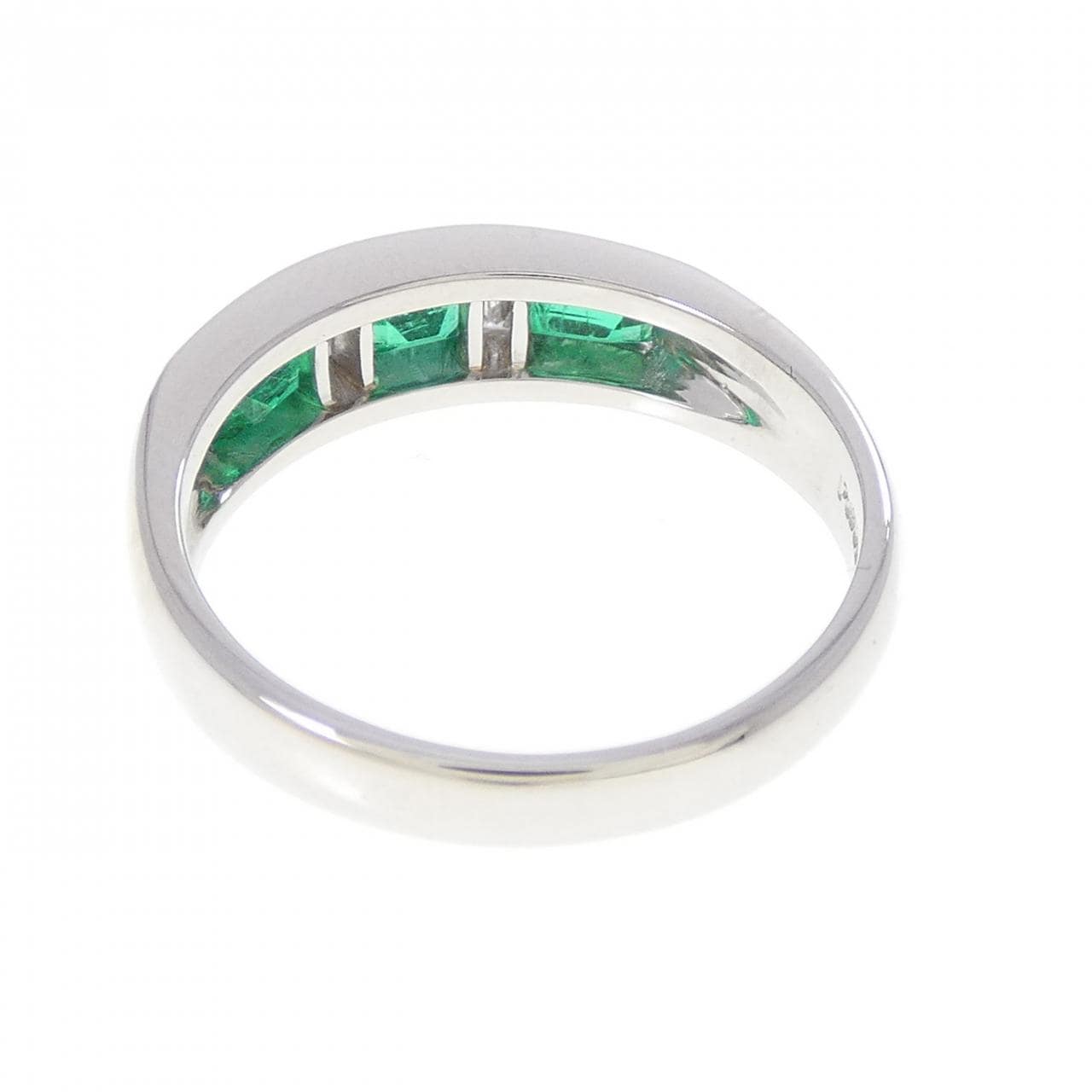 PT900 エメラルド リング 0.71CT