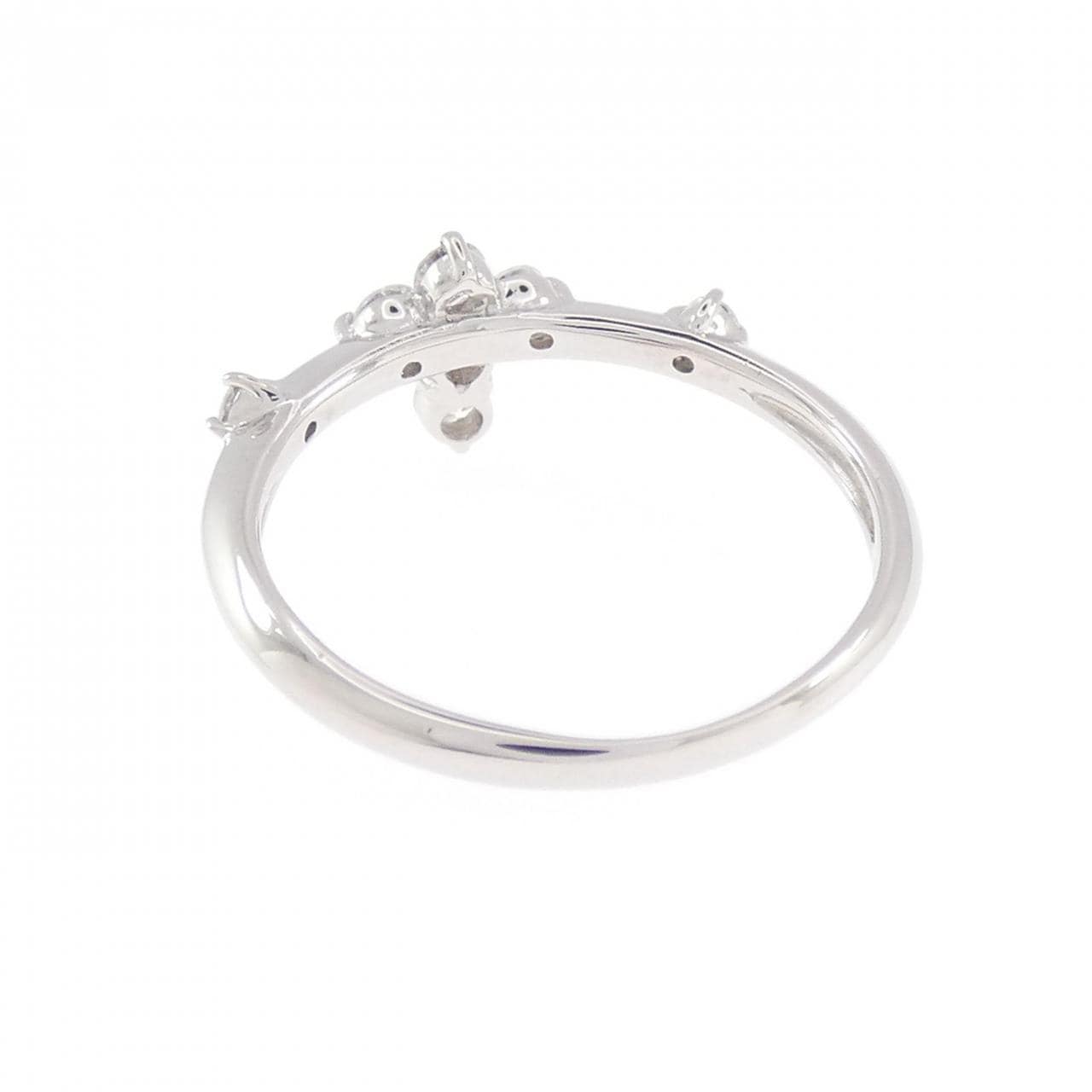 PT900 クロス ダイヤモンド リング 0.30CT