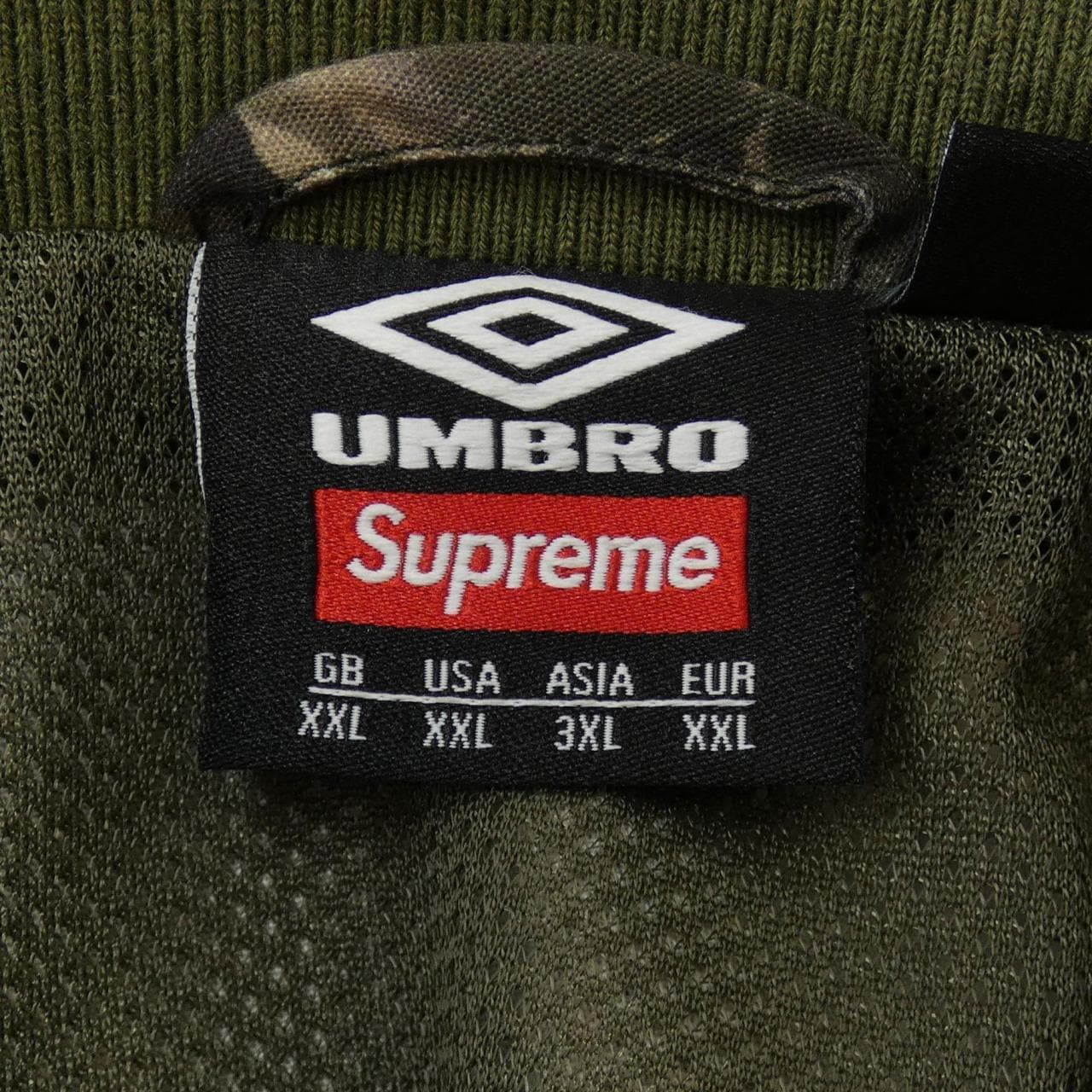 シュプリーム SUPREME UMBRO ブルゾン