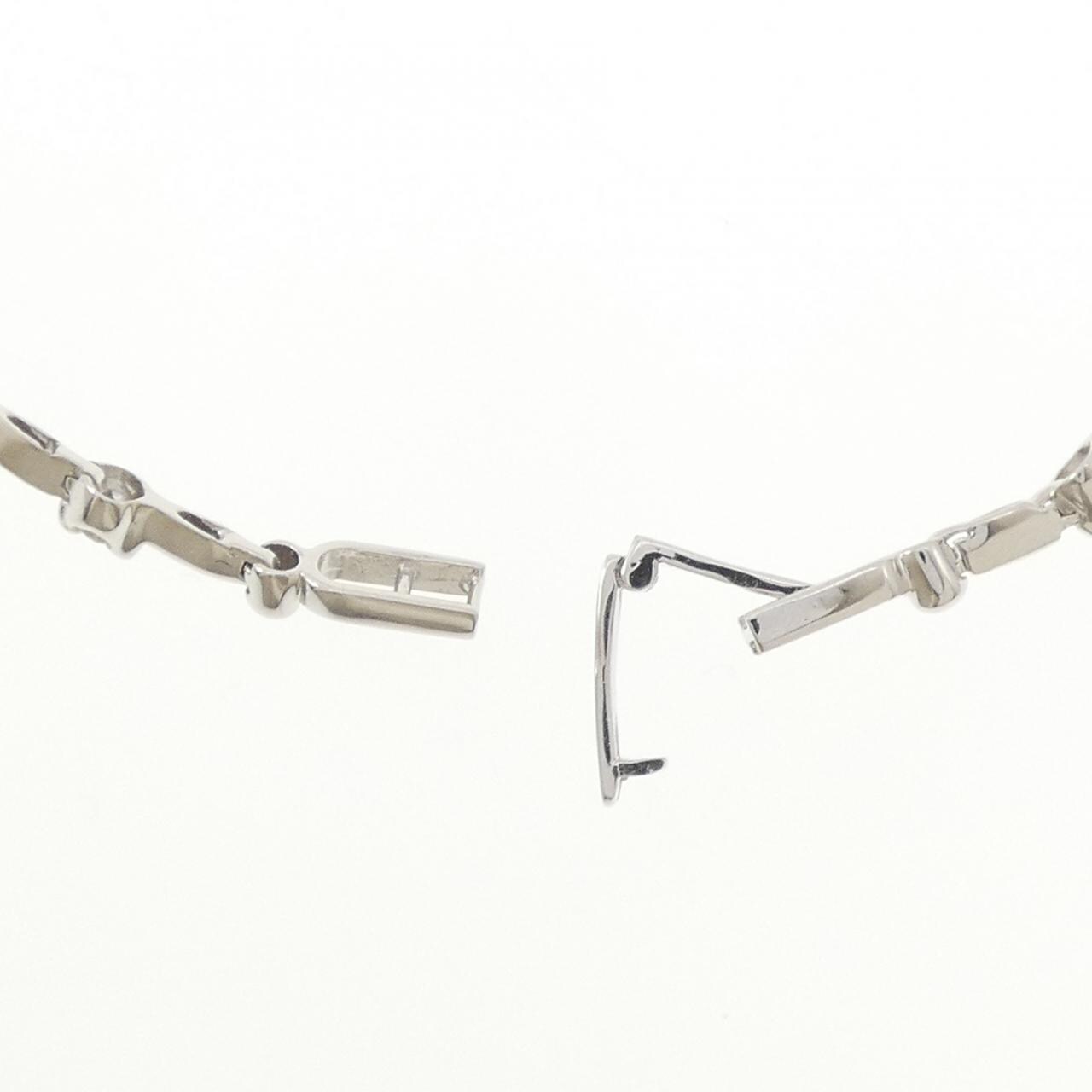 K18WG ダイヤモンド ブレスレット 0.40CT