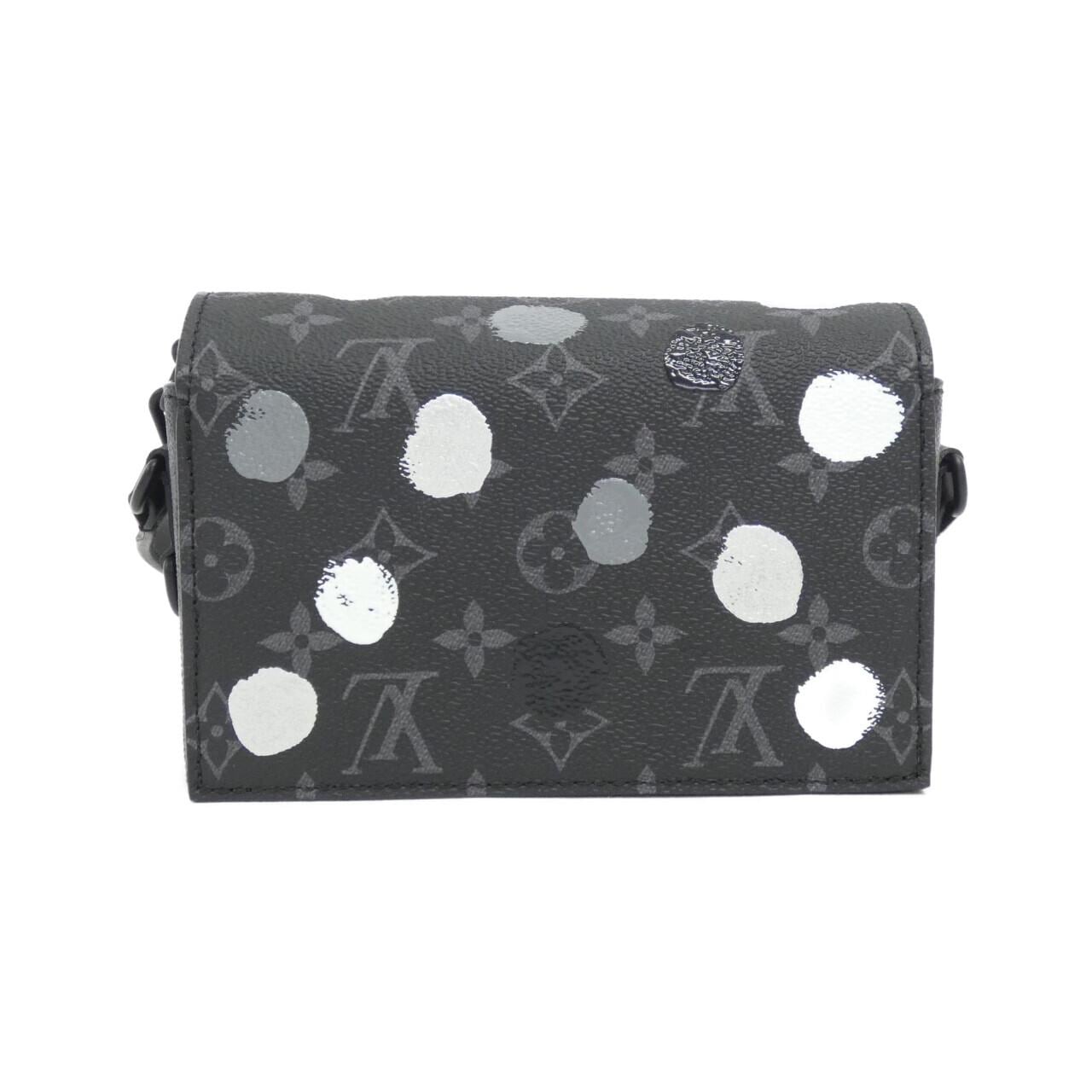 LOUIS VUITTON Monogram Eclipse (LV x YK) Steamer Wearable Wallet M81935 Shoulder Bag