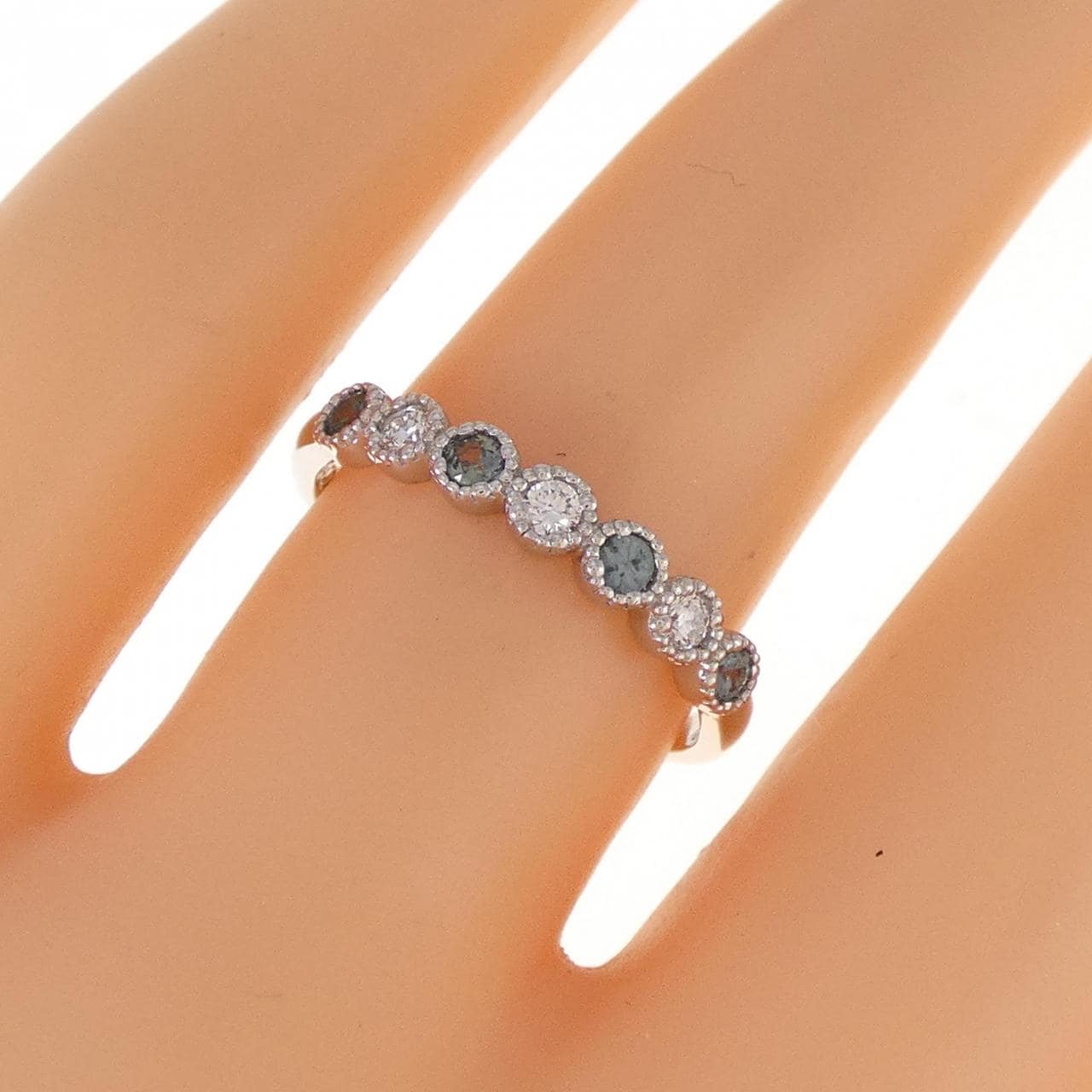 PT アレキサンドライト リング 0.14CT