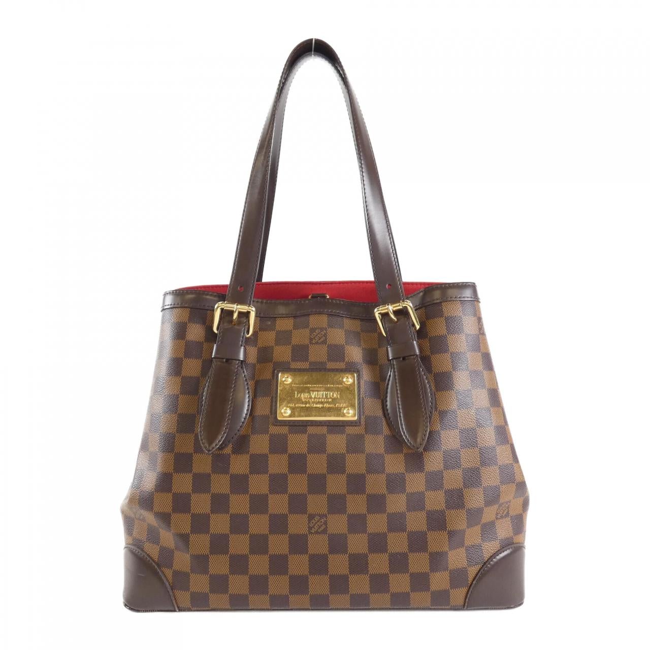 LOUIS VUITTON Damier Hampstead 中號包 N51204