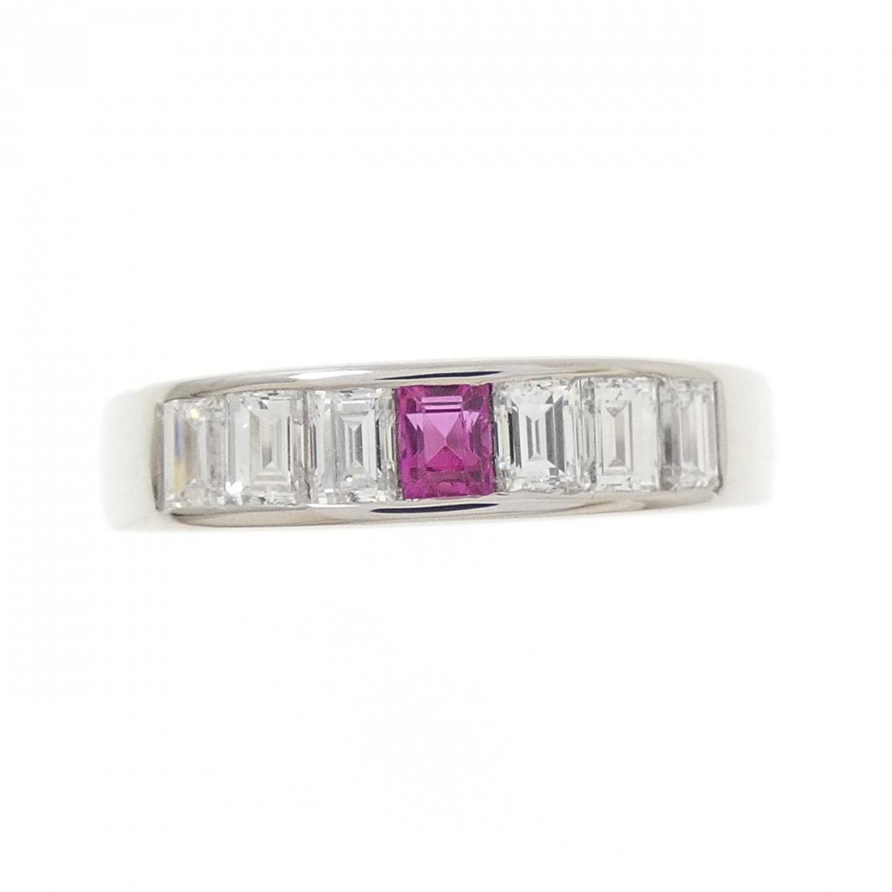PT900 ルビー リング 0.18CT