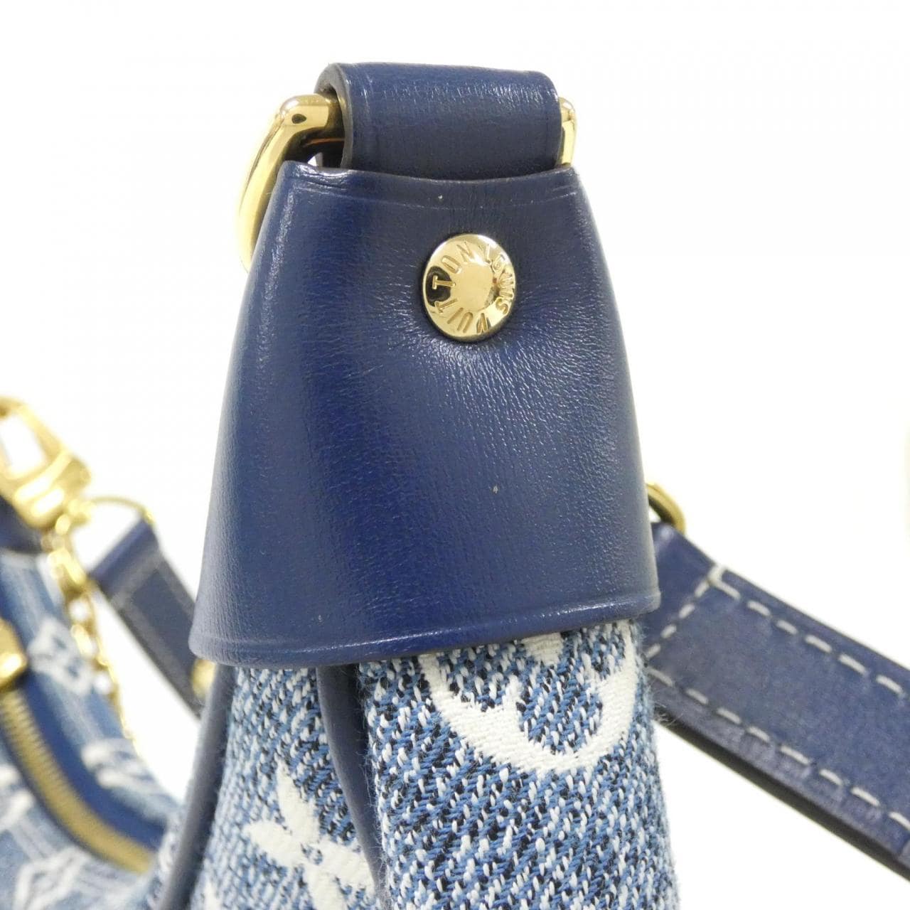 ルイヴィトン モノグラム ジャガード デニム ループ M81166 ショルダーバッグ