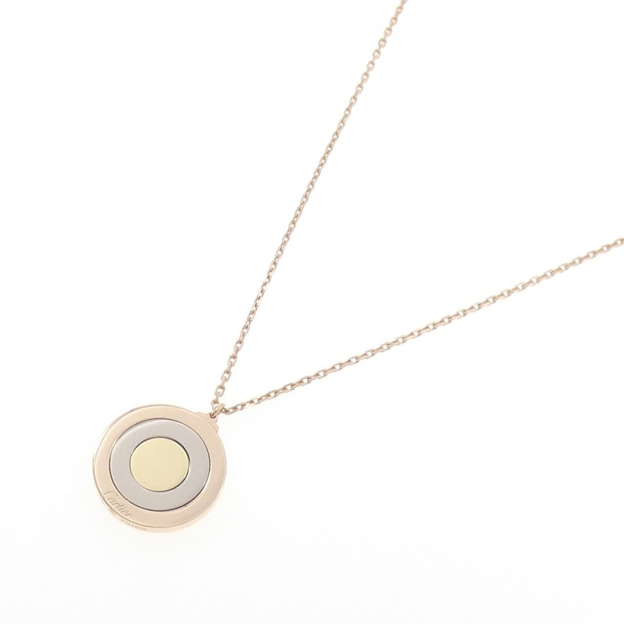 カルティエ 750スリーカラー ネックレス