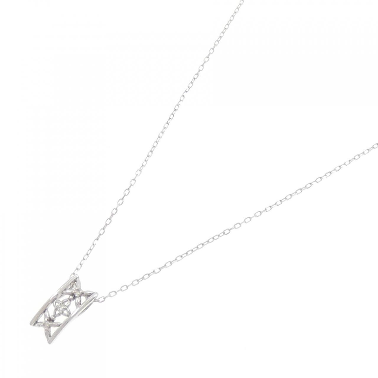 K10WG ダイヤモンド ネックレス 0.03CT