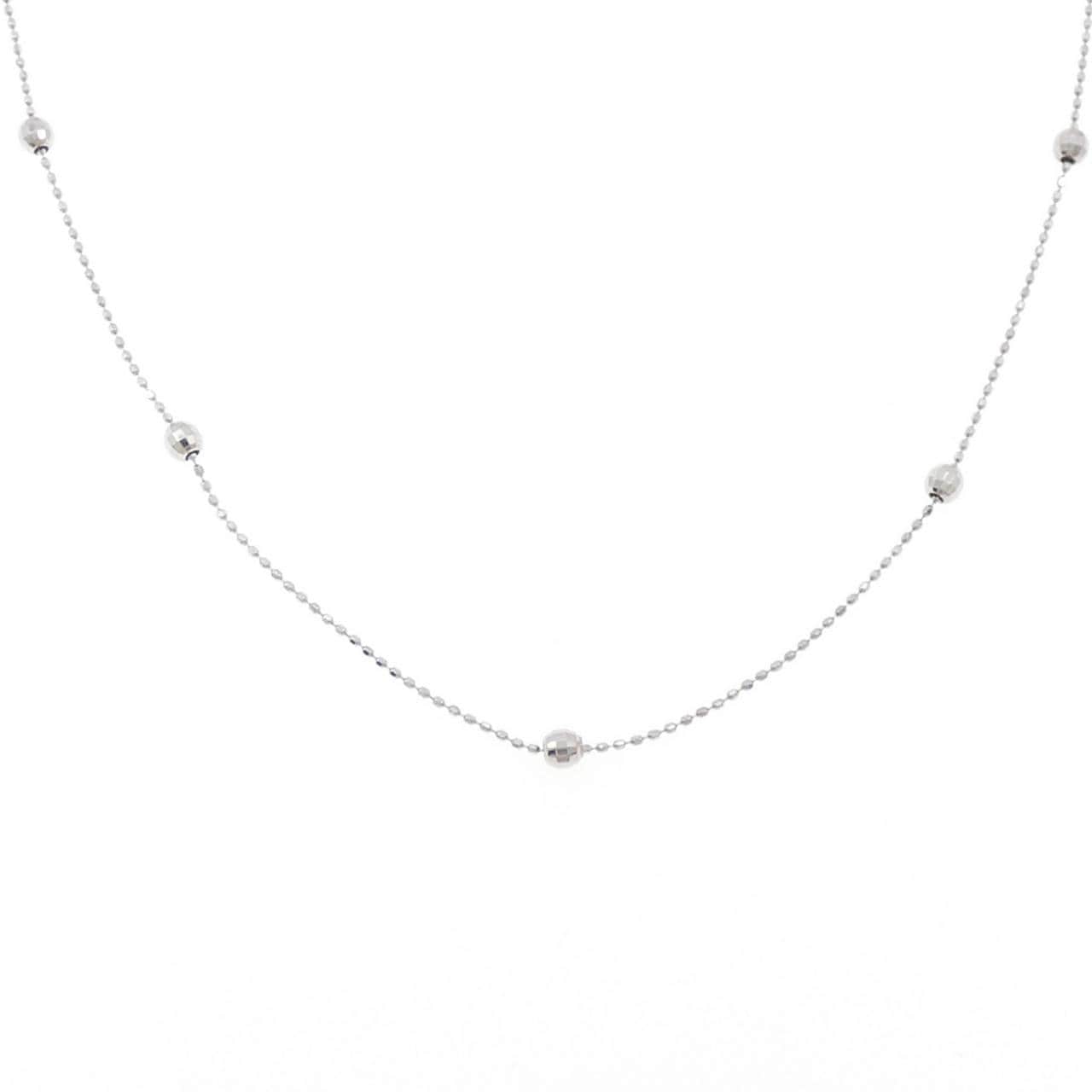 K18WG ネックレス