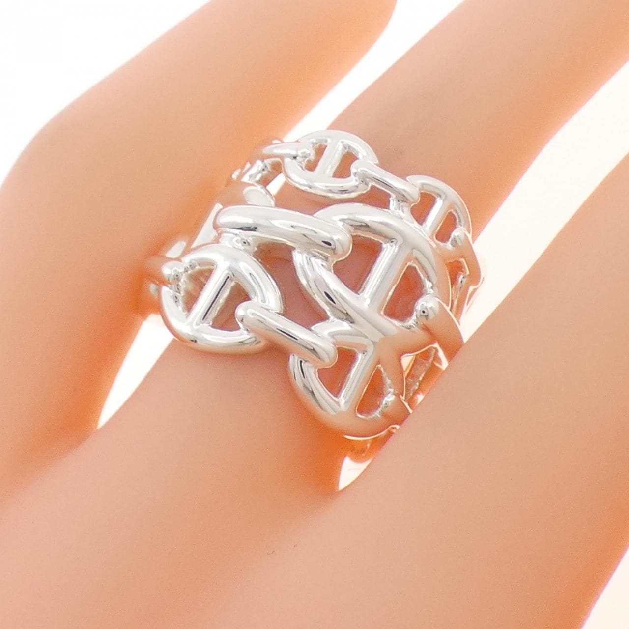 エルメス シェーヌ ダンクル アンシェネ リング