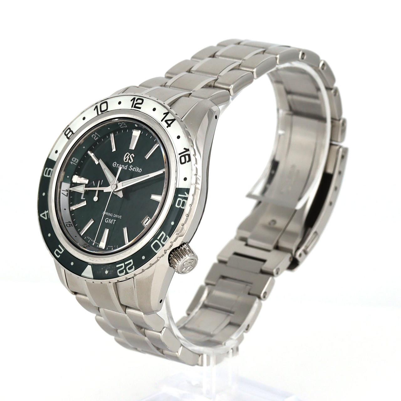 セイコー グランドセイコー･スポーツコレクション･スプリングドライブGMT 9R66-0BK0/SBGE295 SS 自動巻
