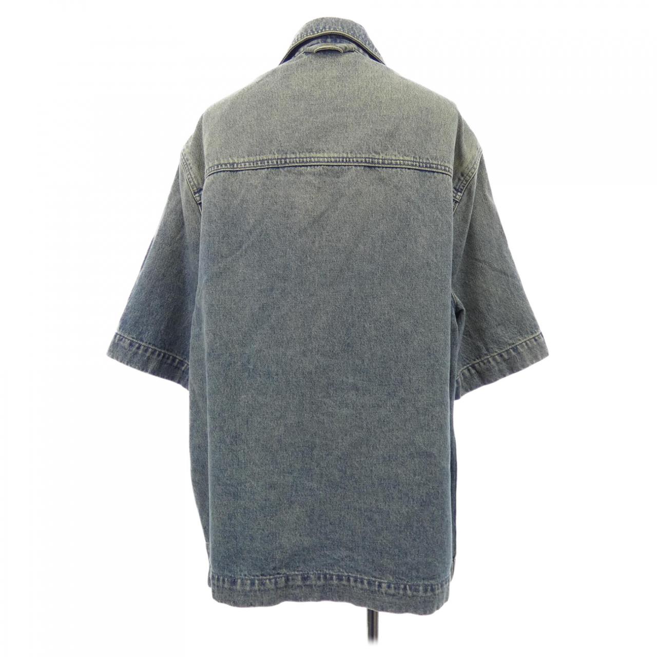 ルイヴィトン LOUIS VUITTON ショートスリーブデニムワークウエアシャツ HOS46WY38 デニムジャケット