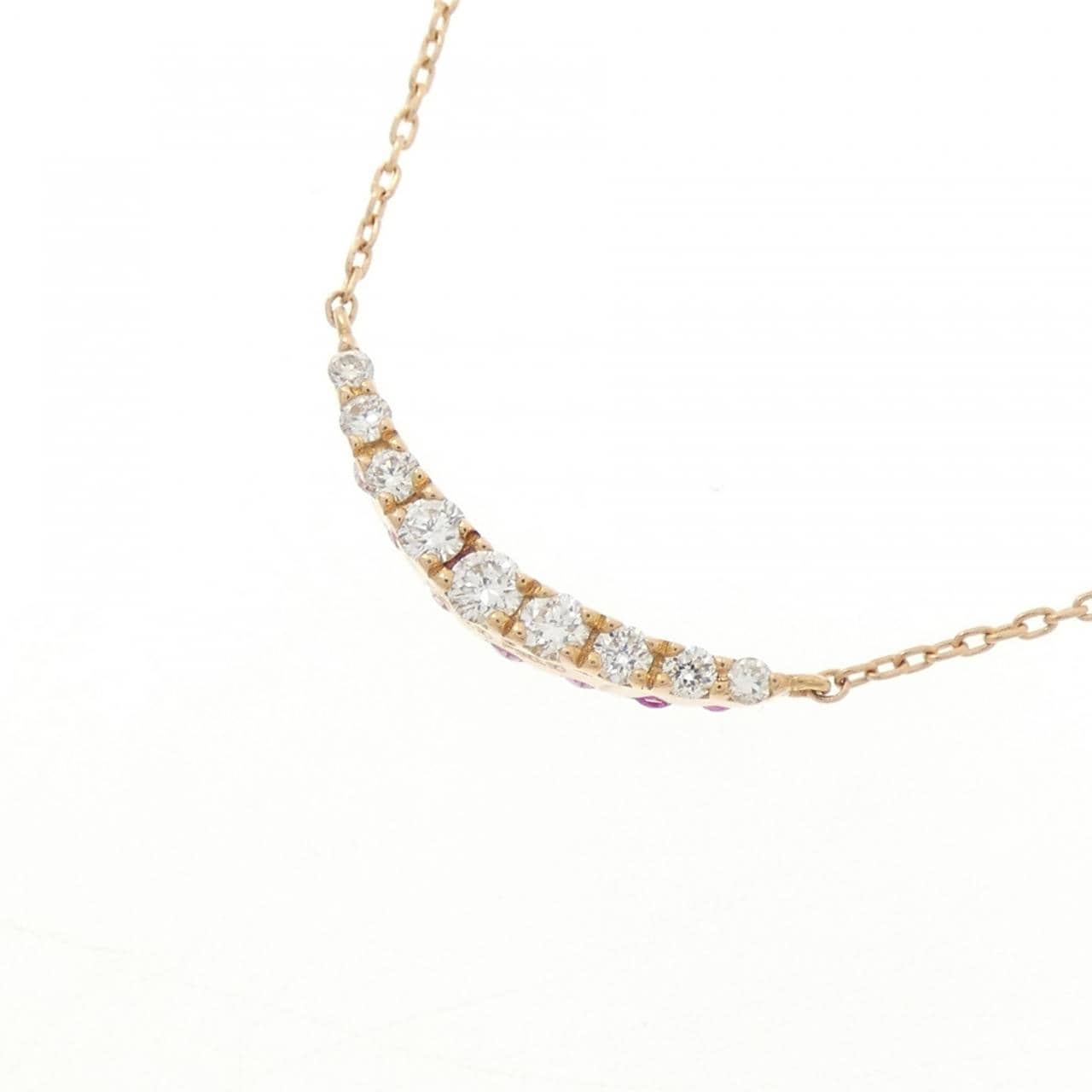 ポンテヴェキオ サファイヤ ネックレス 0.10CT