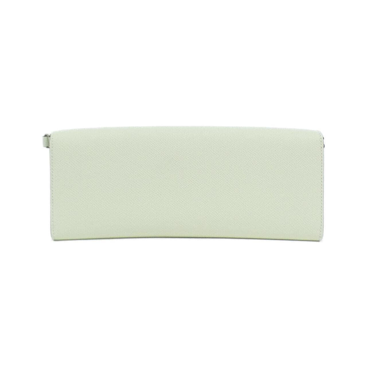 [Unused items] HERMES Chaine Dunkle To Go 084021CK Shoulder Wallet
