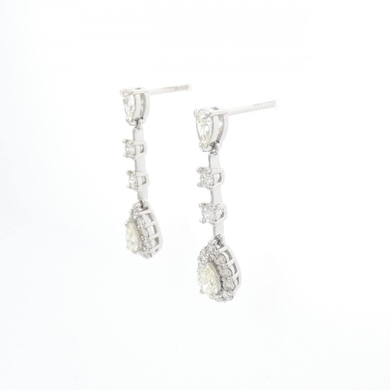 [新品] PT900鑽石耳環 0.60CT