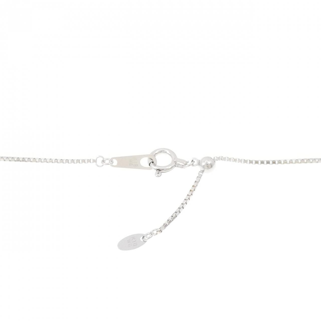 K18スリーカラー ダイヤモンド ネックレス 0.47CT