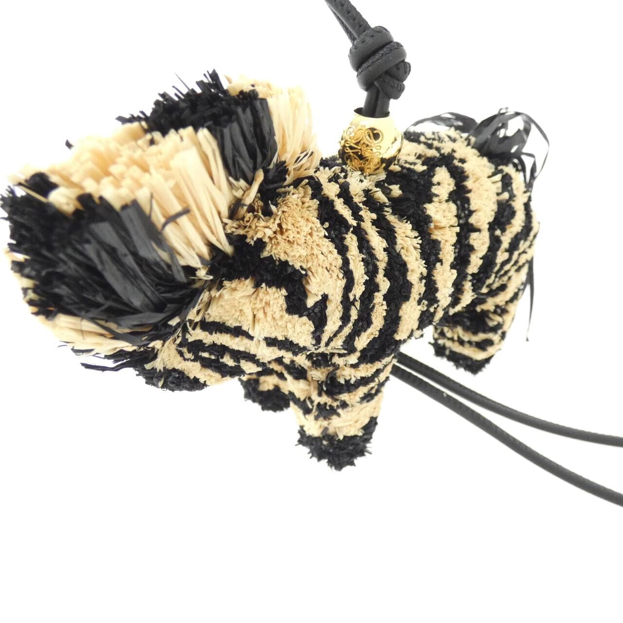 【新品】ロエベ ZEBRA CHARM C621232XKP バッグチャーム