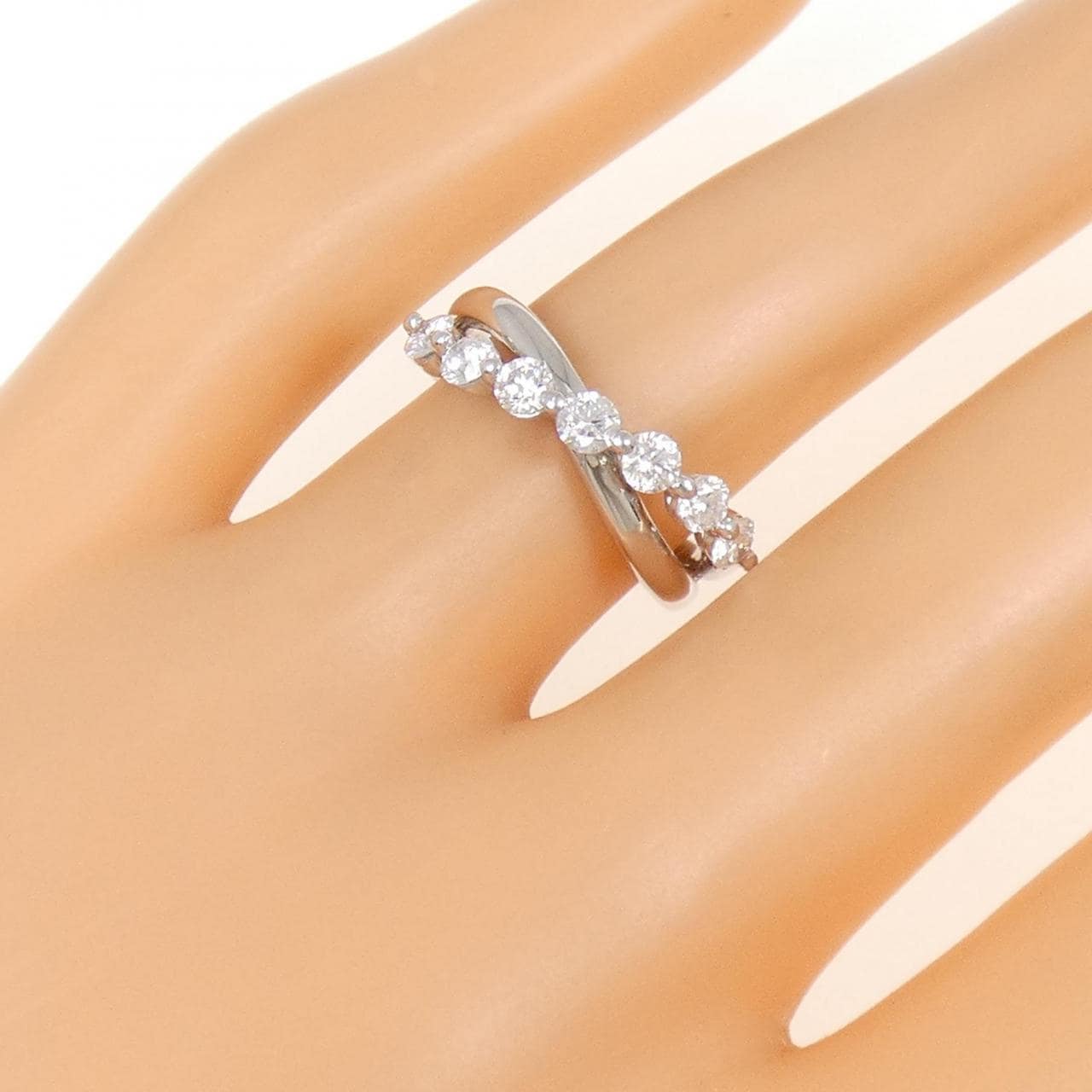 ギンザ タナカ ダイヤモンド リング 0.60CT