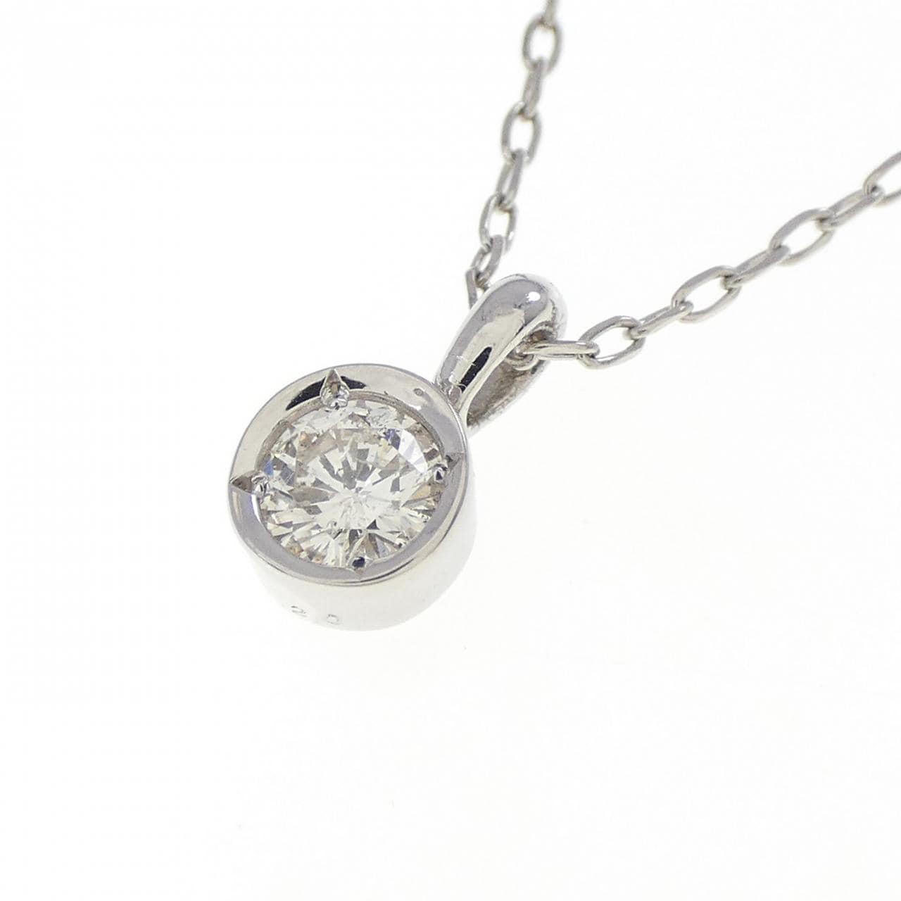 PT850钻石项链 0.20克拉