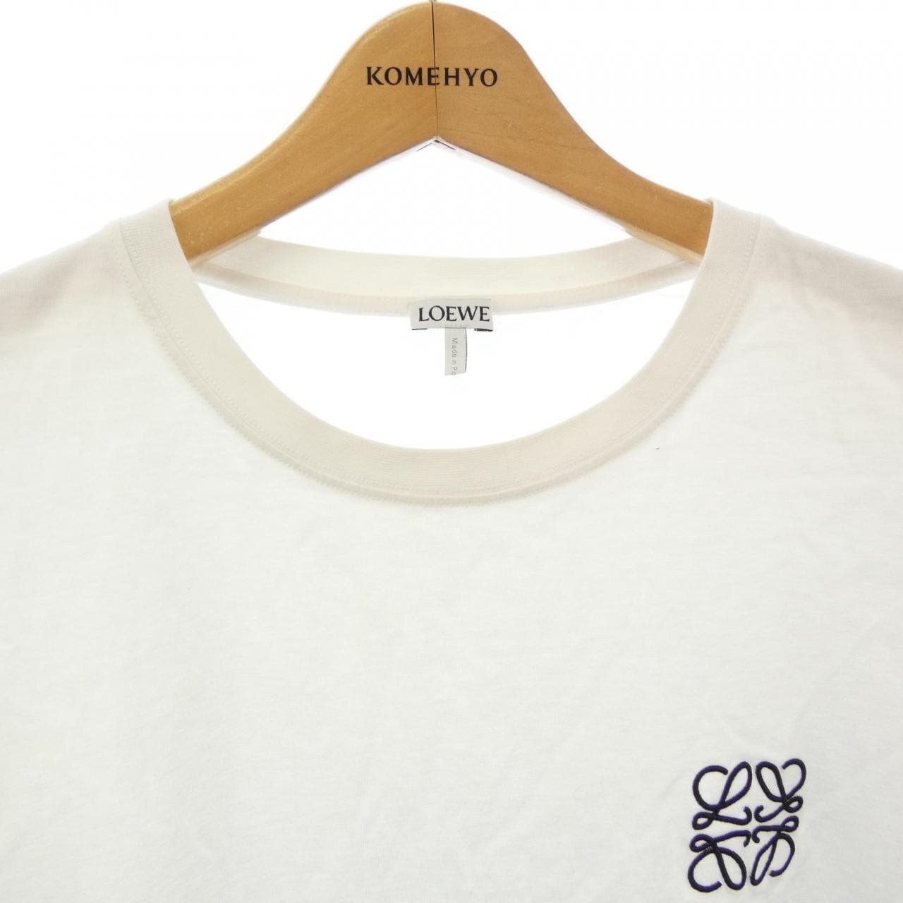 ロエベ LOEWE レギュラーフィットTシャツ　アナグラム ANAGRAM H526Y22X75 Tシャツ