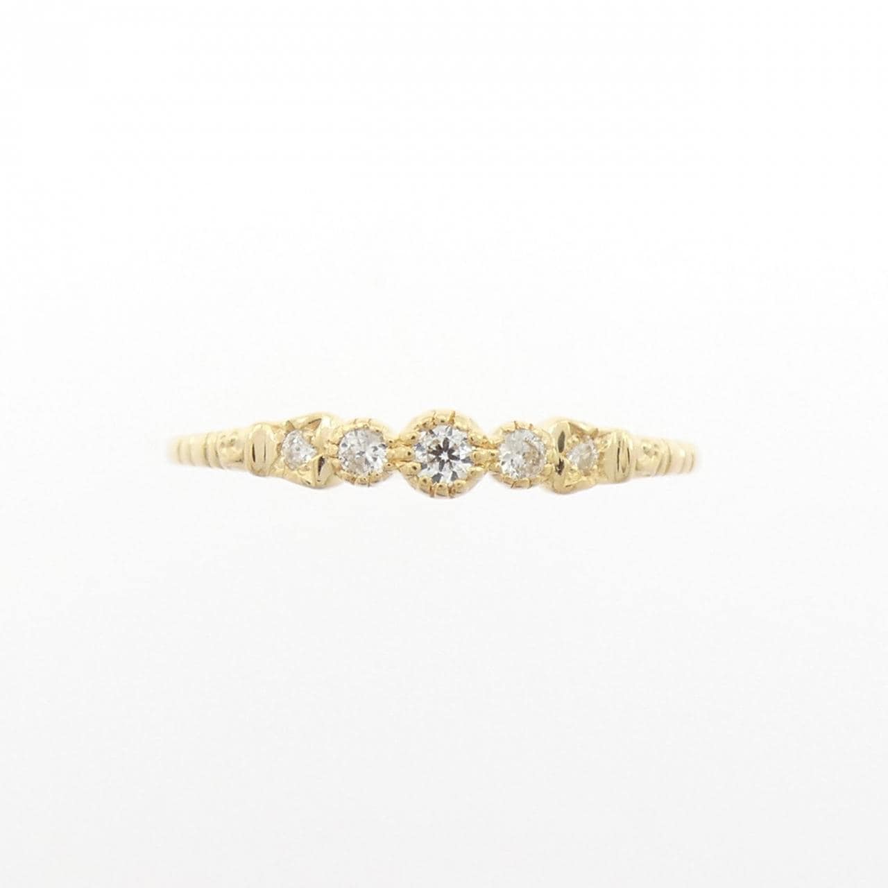 アガット ダイヤモンド リング 0.08CT