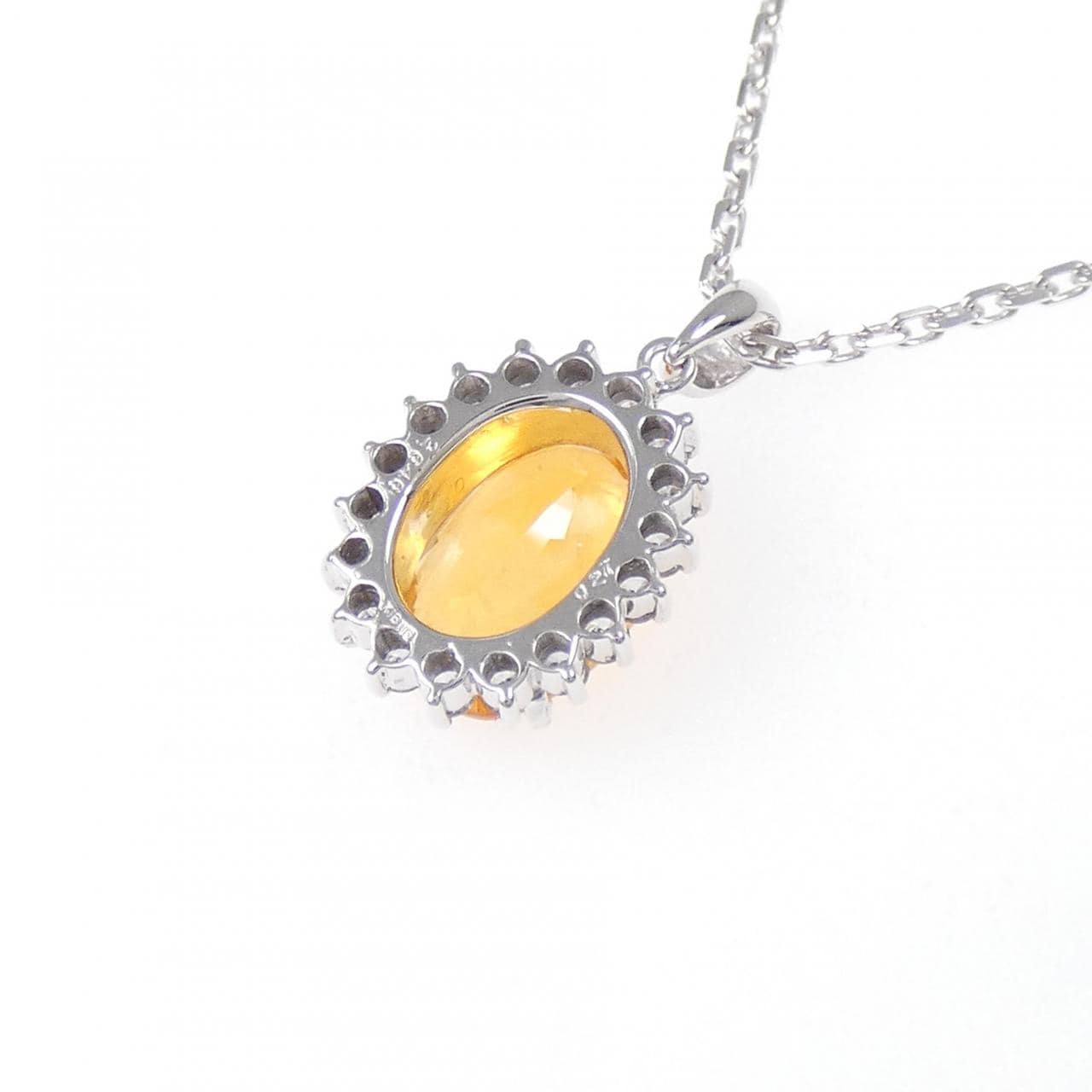 K18WG サファイヤ ネックレス 2.646CT