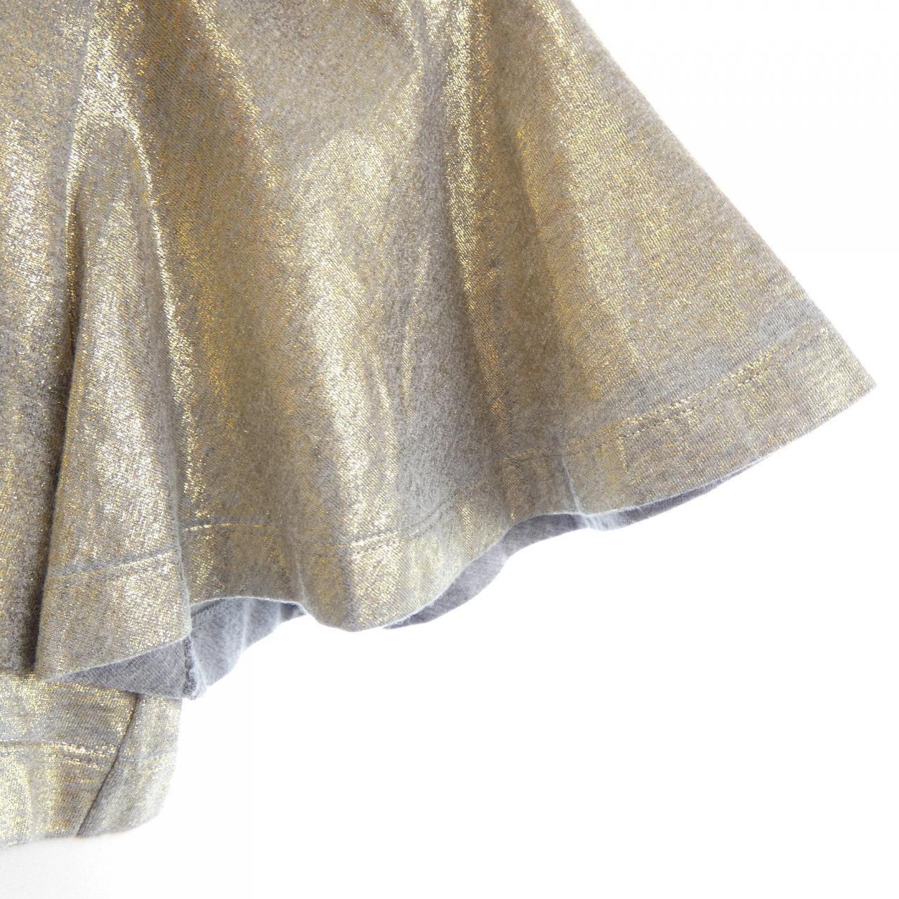 LOUIS VUITTON Metallic Wash Crop Top FOTS21PR6