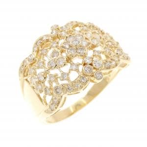 K18YG ダイヤモンド リング 0.50CT