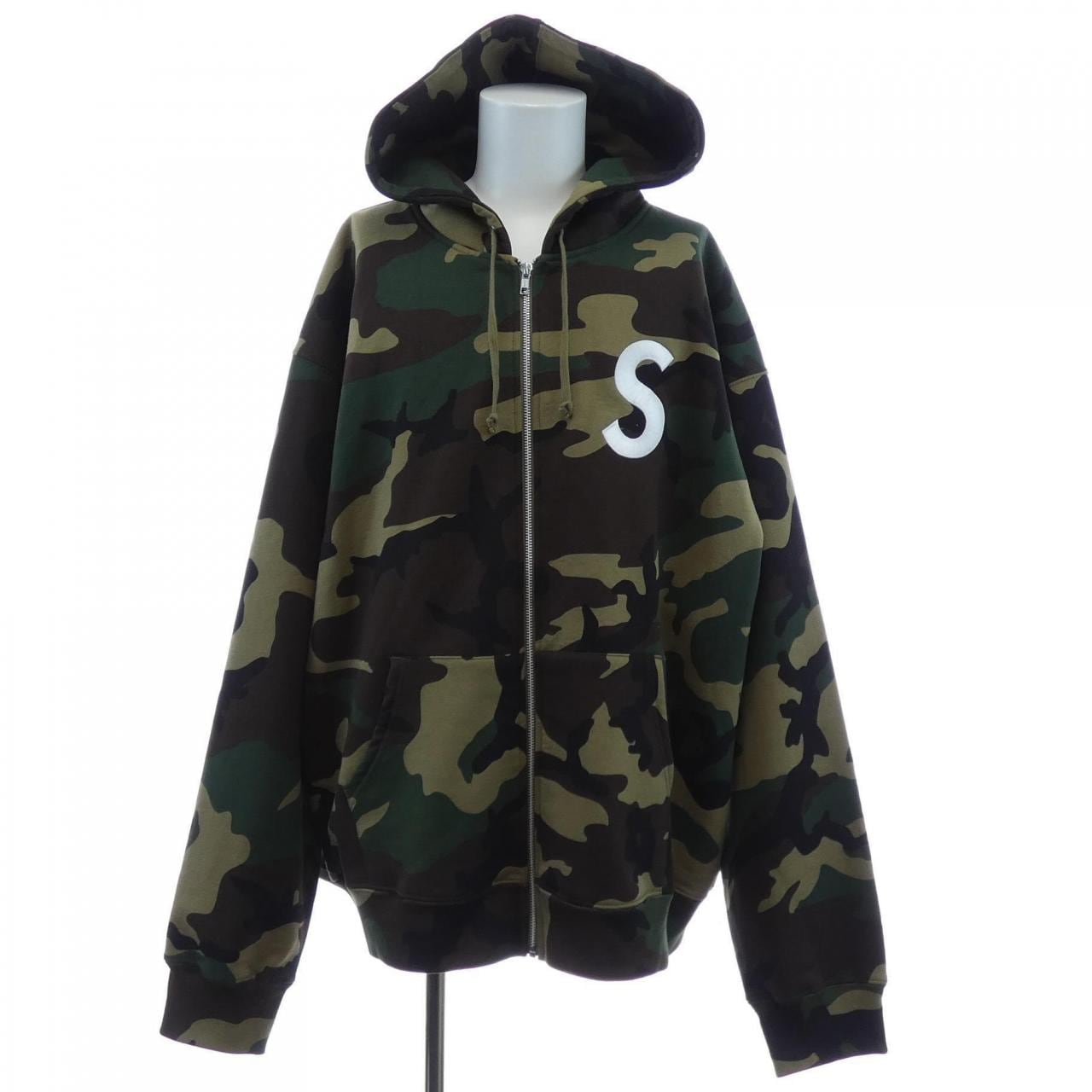 シュプリーム SUPREME S Logo Zip Up Hooded パーカー
