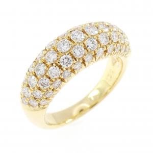 K18YG ダイヤモンド リング 1.00CT