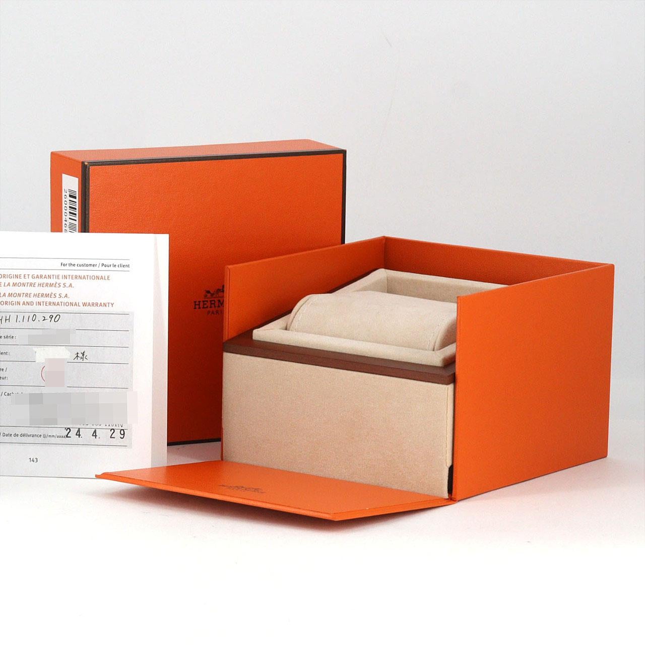 エルメス Hウォッチ 11P HH1.110 SS クォーツ