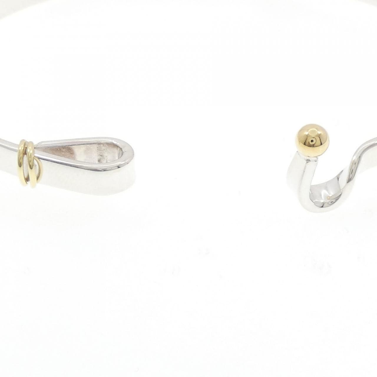 【ヴィンテージ】ティファニー フック&アイ バングル