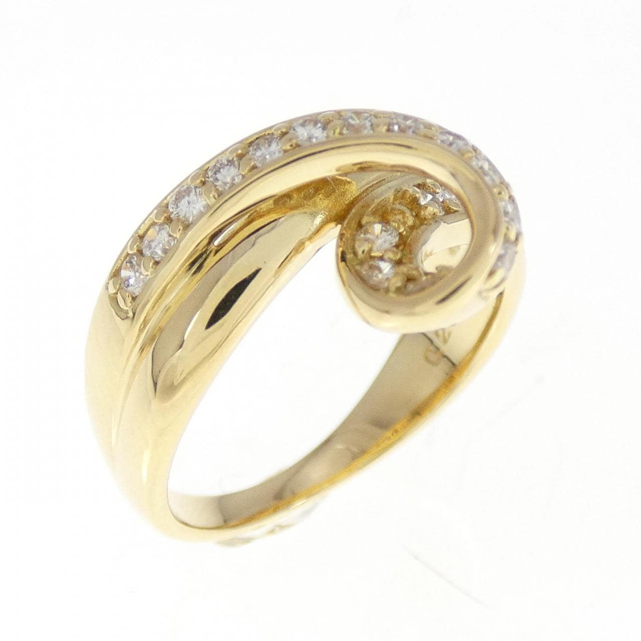 K18YG ダイヤモンド リング 0.23CT