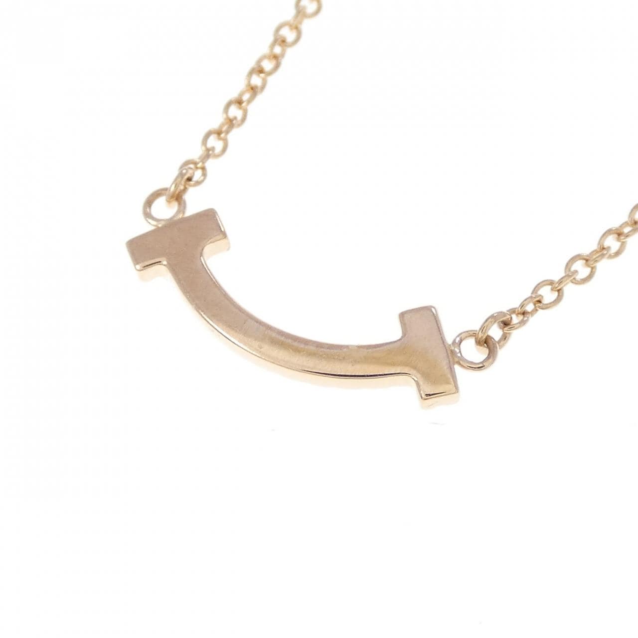 ティファニー Tスマイル ミニ ネックレス