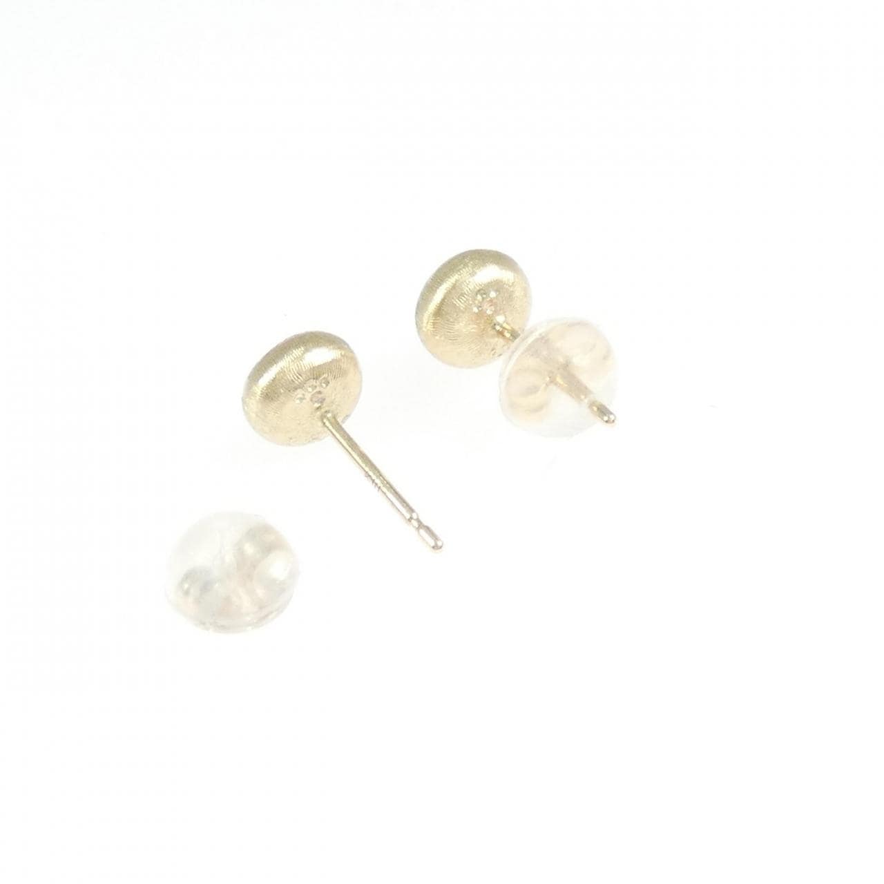 K10YG ダイヤモンド ピアス 0.37CT