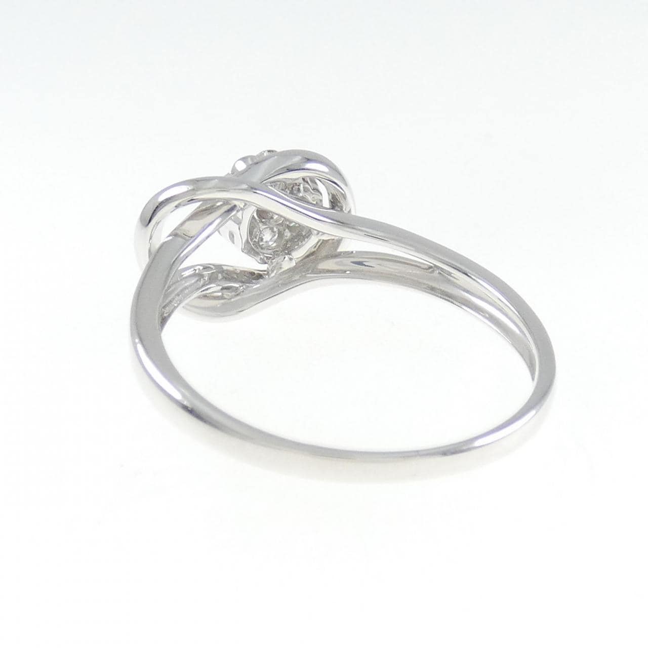 K18WG ダイヤモンド リング 0.27CT