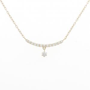 K18YG ダイヤモンド ネックレス 0.27CT