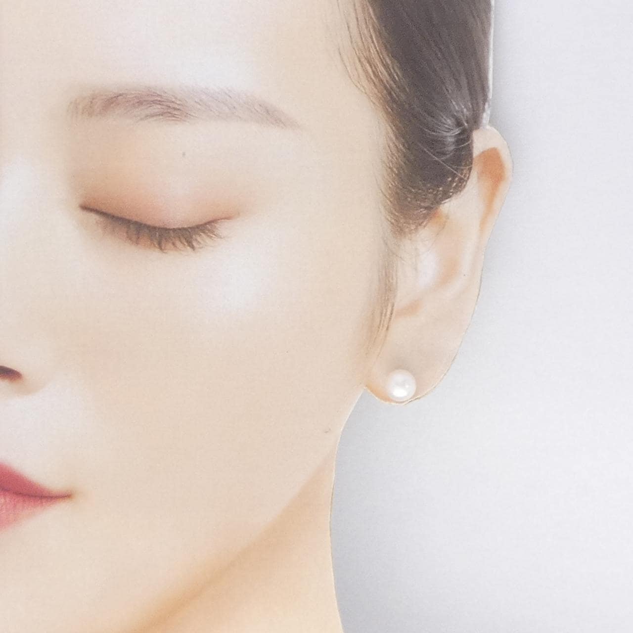 K14WG アコヤパール ピアス 7.5mm